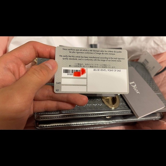 Diorama metallic silver leather - Picture 3 of 3